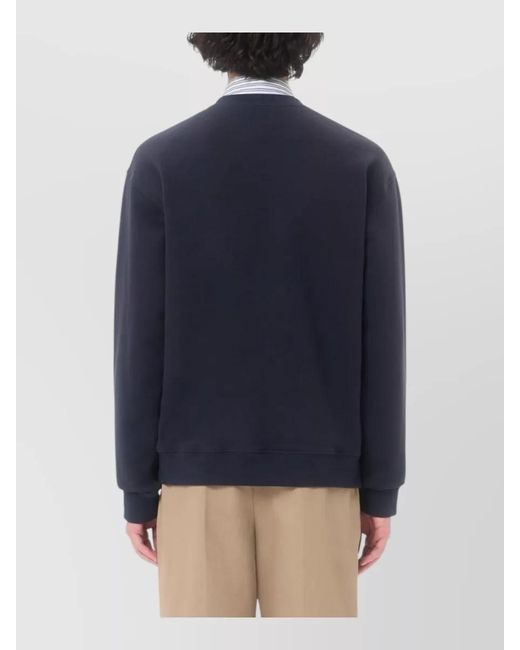 Valentino Garavani Blue Crewneck T-Shirt for men