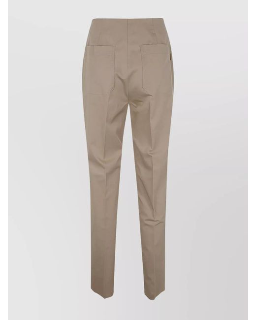 Max Mara Natural Empoli Straight Leg Tailored Trousers
