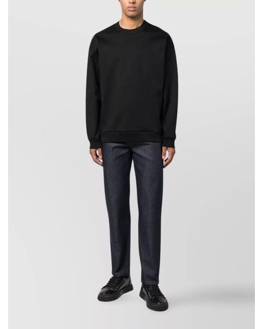 A.P.C. Black Straight-Leg Jeans for men