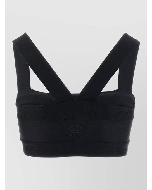 Goldbergh Black Plonge Bikini Top Active Collection Style