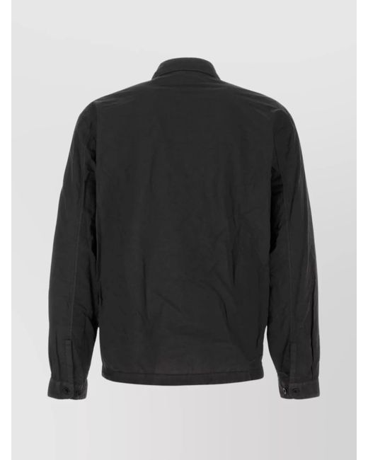 C P Company Black Oversized Jumper for men