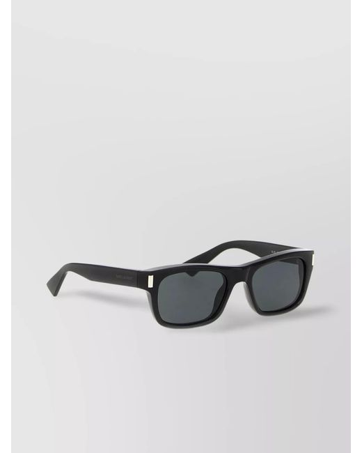 Saint Laurent Gray Acetate Sl 83 Sunglasses for men