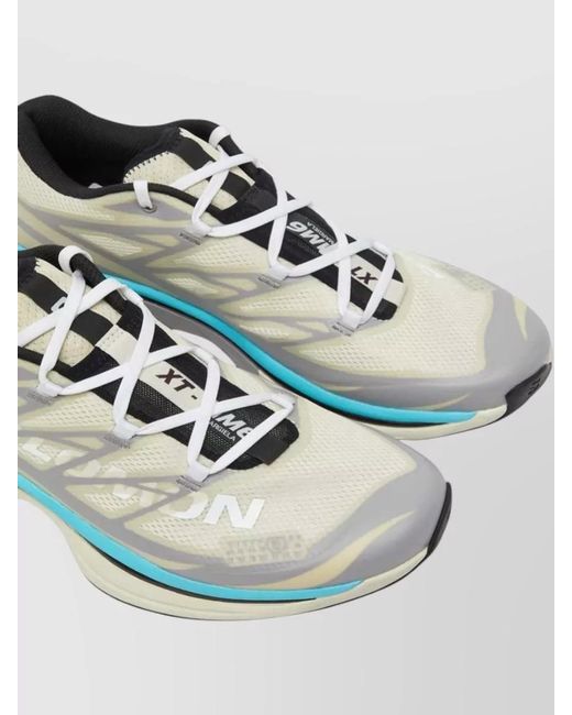 MM6 by Maison Margiela Metallic Xt Salomon Technical Mesh Pu Sneakers for men