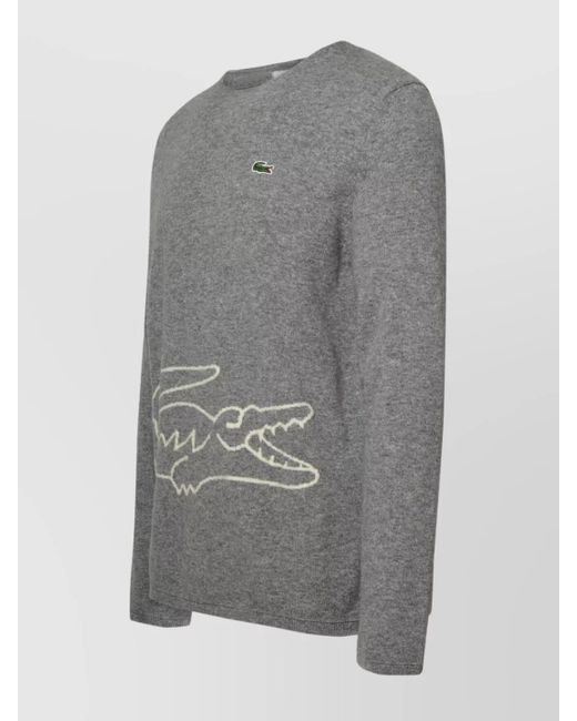 Comme des Garçons Gray Wool Sweater for men