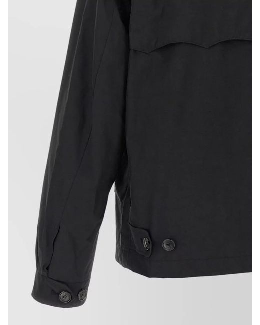 Baracuta Blue G4 High Collar Buttoned Cuffs Jacket for men