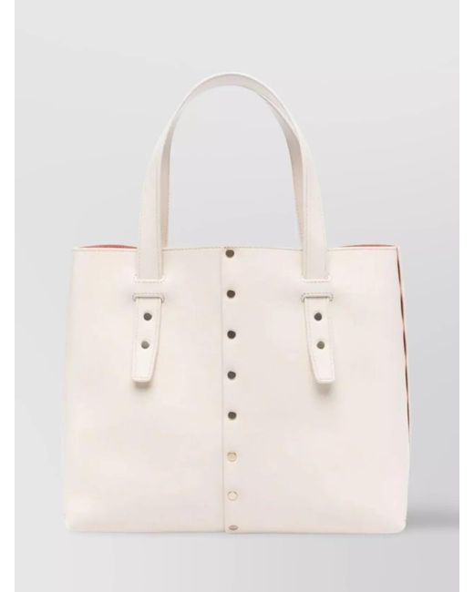 Fabiana Filippi Natural Leather Shoulder Bag