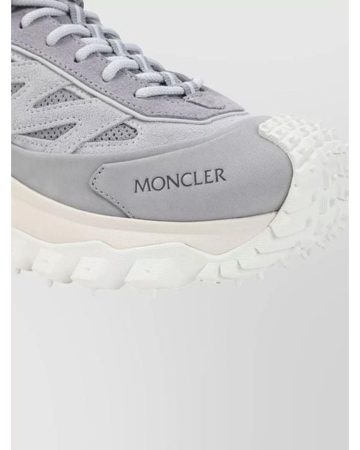 Moncler Gray Apex Craft Gtx Trailgrip Performance Sneakers for men