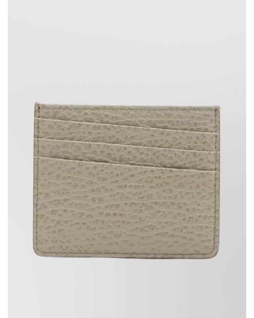 Maison Margiela Natural Leather Cardholder for men