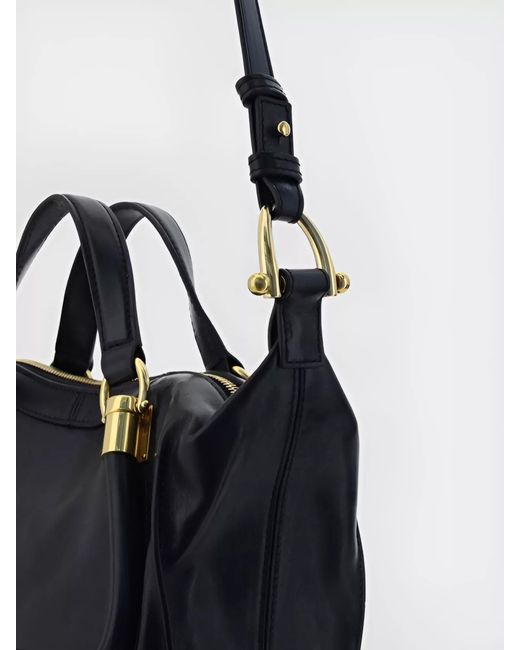 Chloé Blue Leather Shoulder Bag