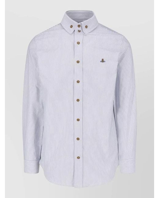 Vivienne Westwood Blue Shirt for men