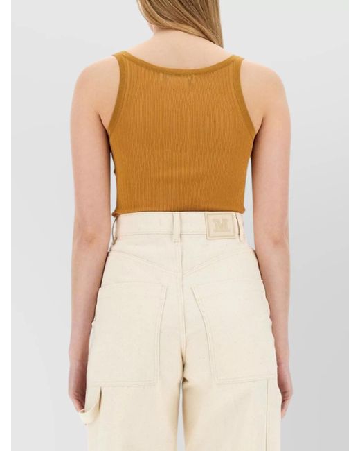 Max Mara Natural Silk Tank Top