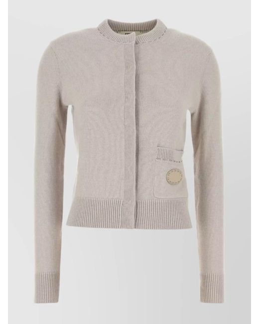Fendi Multicolor Cashmere Cardigan