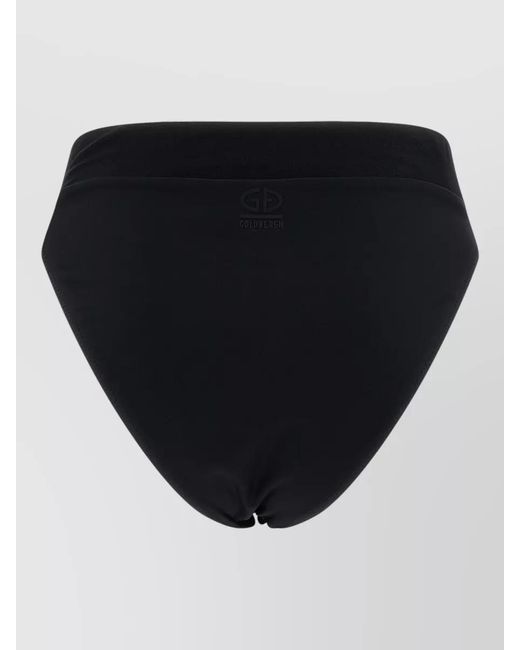 Goldbergh Black Oceane High Waist Bikini Brief Active