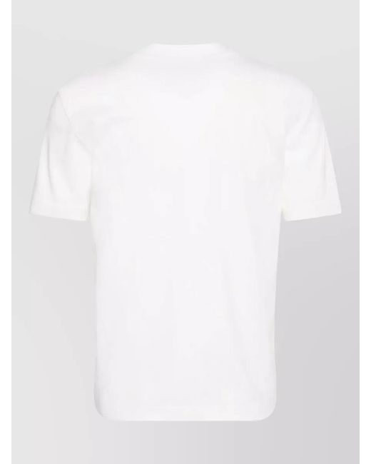 Calvin Klein White Short Sleeve Logo T Shirt Crew Neck