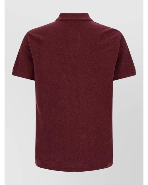 Polo Ralph Lauren Red Slim-Fit Cotton Piqué Polo Shirt for men