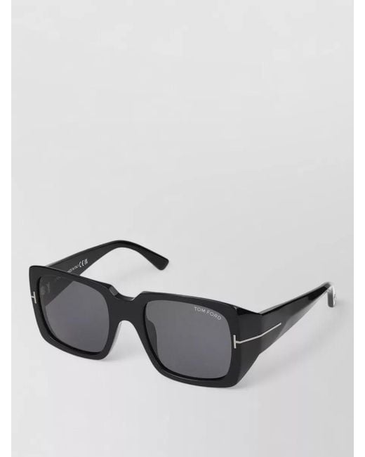 Tom Ford Metallic Square Sunglasses Ft1035 N 20 135