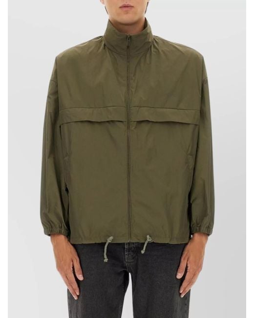 Saint Laurent Green Waterrepellent Jacket for men