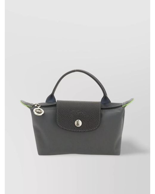 Longchamp Brown Le Pliage Original Clutch Bag