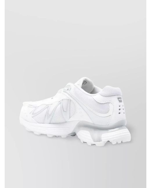 Salomon White Low Top Sneakers With Chunky Rubber Sole