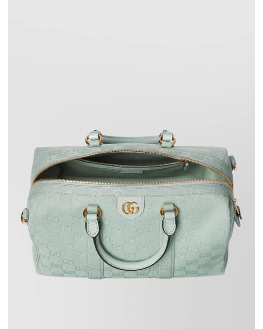 Gucci Blue Ophidia Medium Shoulder Bag