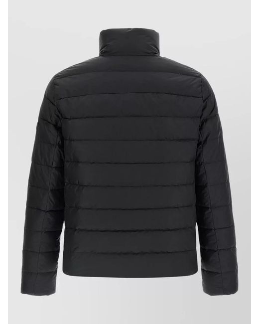 Tatras Black Atene High Collar Padded Down Jacket for men