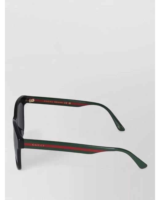Gucci Black Sunglasses Gg0417Sk Square Frame Lenses