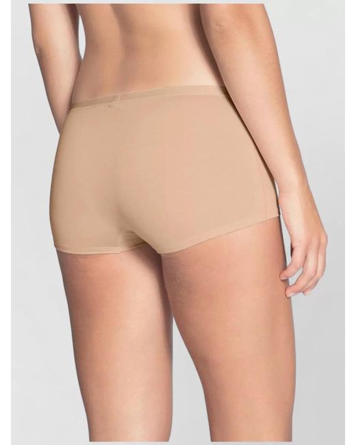 Calida Natural Seamless Mid Rise Underwear Elastic Waistband