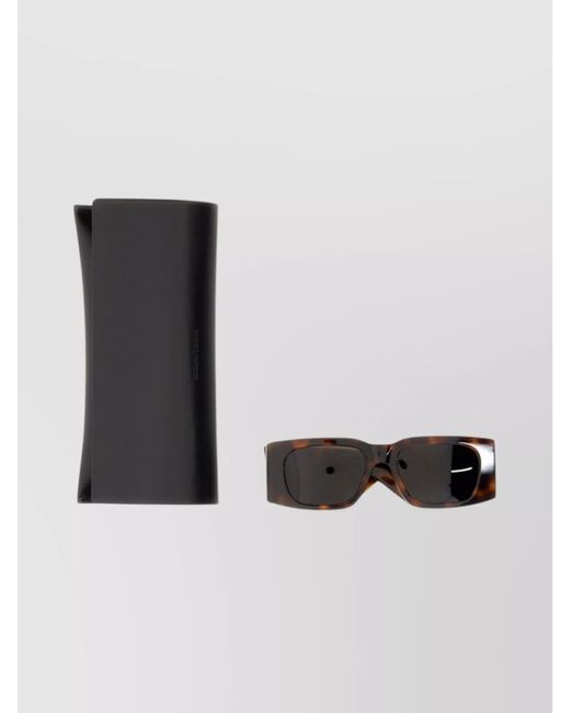 Saint Laurent Gray Acetate Eyeglasses