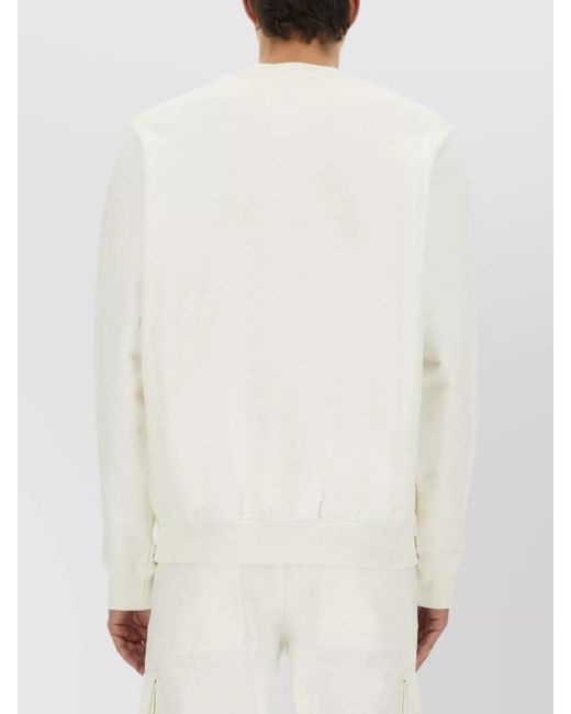 Casablanca White Cotton Casa Way Mountain Sweatshirt for men