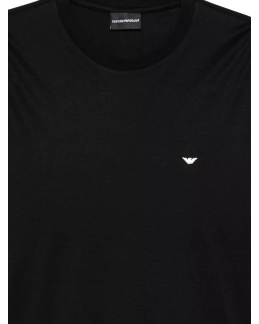 Emporio Armani Black Long-Sleeve T-Shirt for men