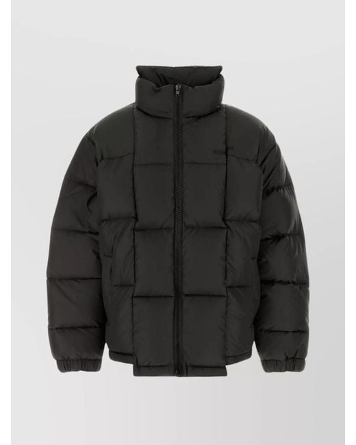 Vetements Black Polyester Down Jacket for men