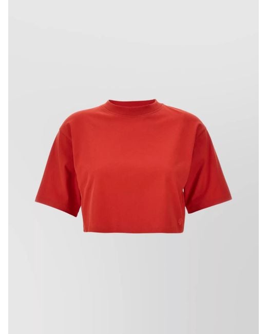 Loulou de Saison Red Cotton T-Shirt
