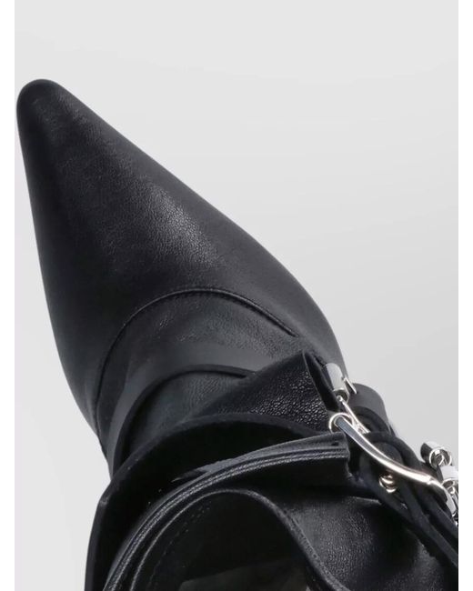 Vivienne Westwood Black Leather Ankle Boots