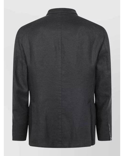 Boglioli Blue Suit Single Breasted Notch Lapel for men
