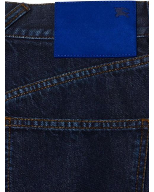 Burberry Blue Denim Flared Jeans
