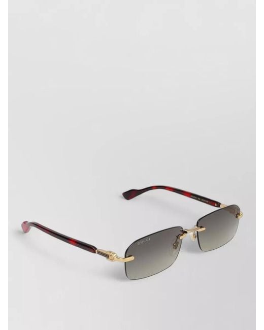 Gucci Gray Sunglasses Gg1221S 006 Square Frame for men