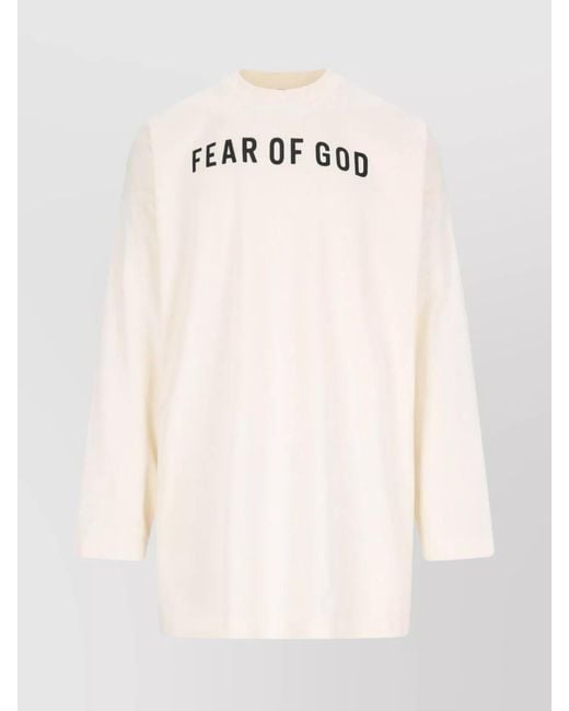 Fear Of God Natural Short-Sleeve T-Shirt for men