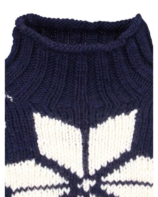 Polo Ralph Lauren Blue Wool Crewneck Jumper for men