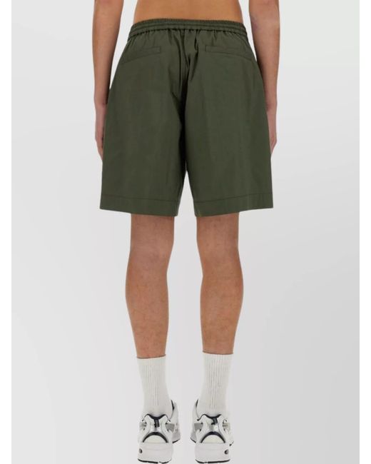 Aspesi White Regular-Fit Chino Shorts for men