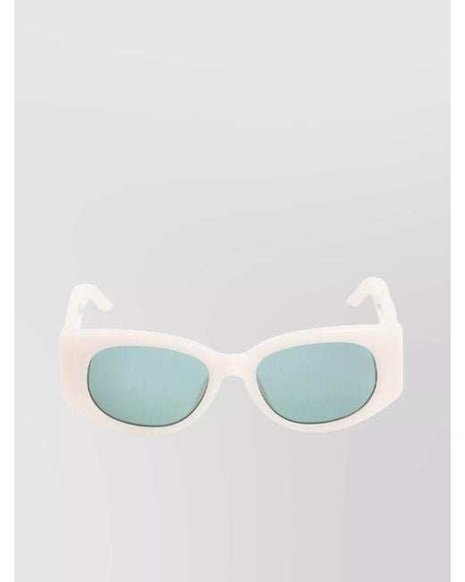 Casablanca Blue The Memphis Rectangular-Frame Sunglasses for men