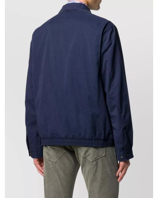 Polo Ralph Lauren Blue Lightweight Zipped Jacket for men