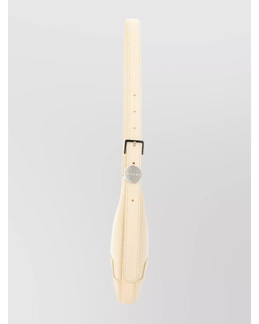 Marni Natural Leather Shoulder Bag