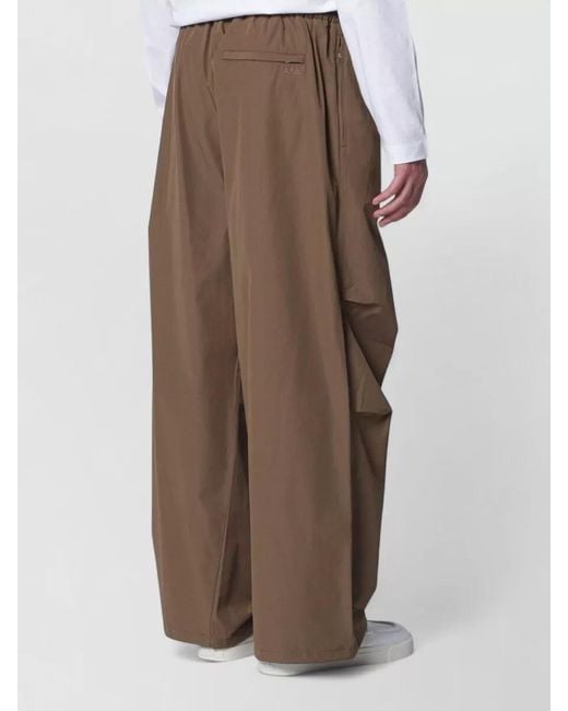 A.P.C. Brown Wide-Leg Trousers for men