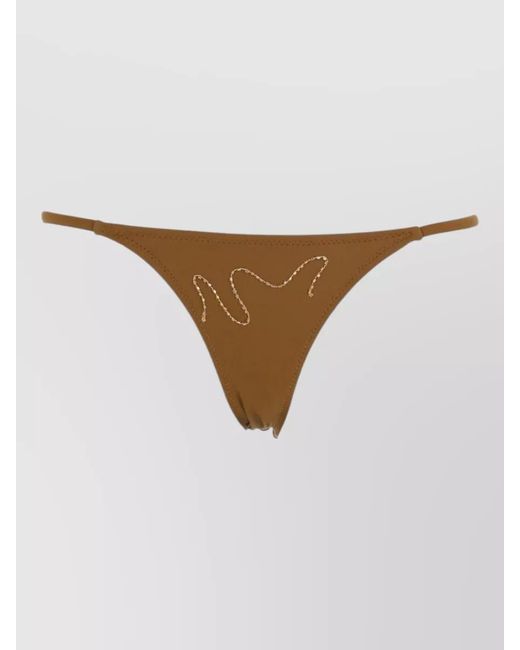 Paloma Wool Natural Bikini Brief Sharpie Elastic Waistband