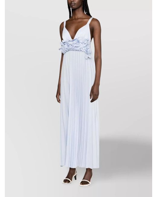 P.A.R.O.S.H. White Maxi Dress