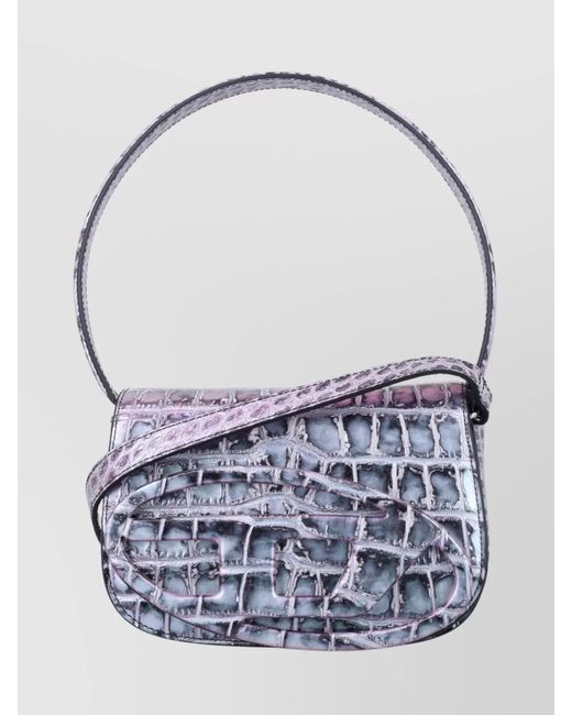 DIESEL Purple 1Dr Shoulder Bag