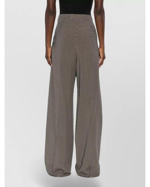 Balenciaga Gray Wide Trousers