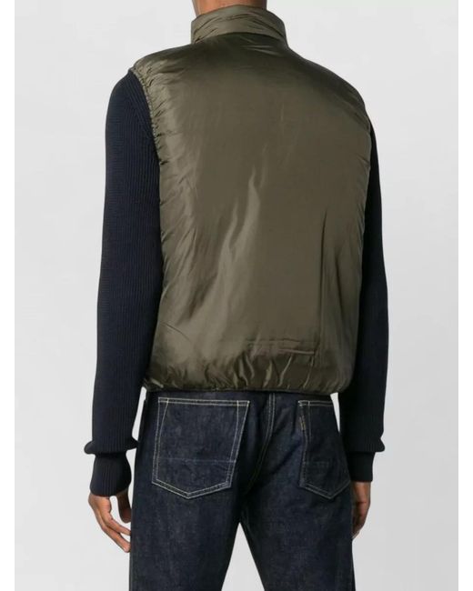 Aspesi Green Puffer Vest for men