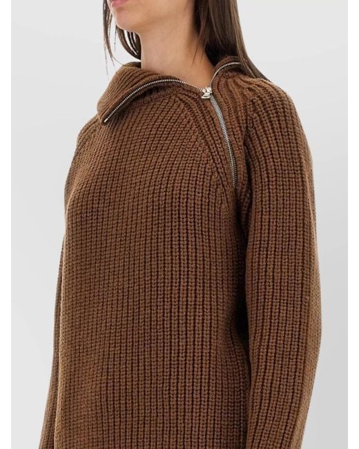 Dries Van Noten Brown Regular-Fit Jumper