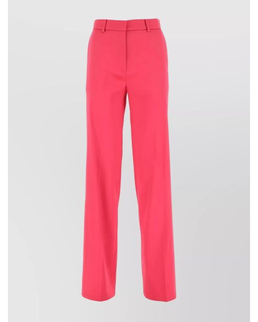 Magda Butrym Pink Wide-Leg Trousers
